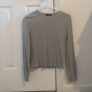 Long Sleeve Gray Tee